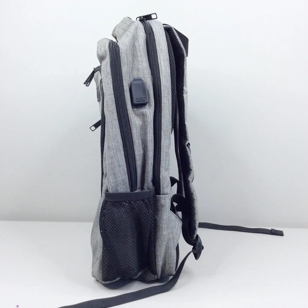 MATEIN Business Laptop Backpack Travel 15.6 Inch Gray Charge Port